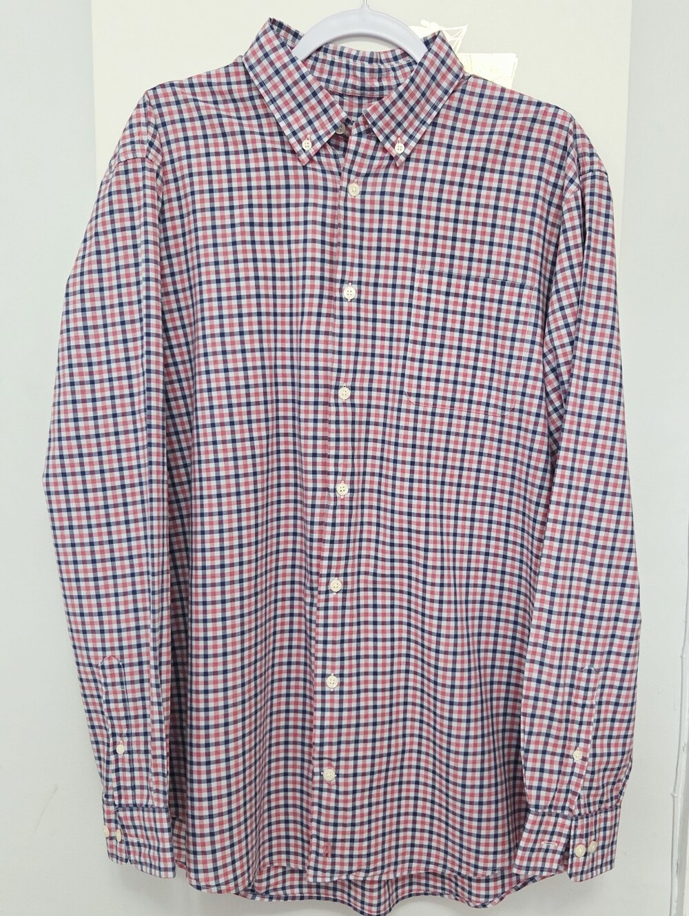 Johnnie-O Men's Button Down Checkered Shirt Size XL
